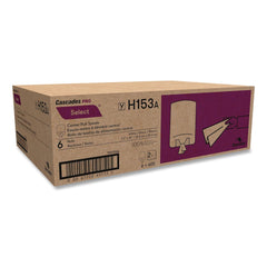 Cascades PRO H153 7.3 in. x 10 in. 2-Ply Select Center-Pull Paper Towels - White (6 Rolls/Carton)