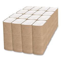 Cascades PRO H173 9 in. x 9.45 in. 2-Ply Perform Multifold Towels - White (16 Packs/Carton)