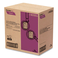 Cascades PRO 15.5 x 16 1-Ply Select Dinner Napkins - White (12/Carton)