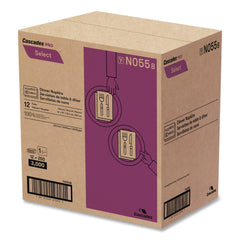 Cascades PRO 16 in. x 15.5 in. 1-Ply Select Dinner Napkins - Natural (12 Packs/Carton)