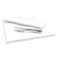 Cascades PRO 15 in. x 15 in. 1-Ply Select Dinner Napkins - White (1000/Carton)