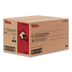 Cascades PRO W420 12 in. x 13 in. Tuff-Job S400 DRC Medium Wipers - White (18 Packs/Carton)