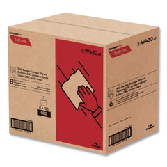 Cascades PRO 9.75 in. x 16.5 in. Tuff-Job Double Recrepe Wipers - White (8 Boxes/Carton)