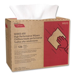 Cascades PRO 9.75 in. x 16.75 in. Tuff-Job S600 High Performance Wipers (10 Boxes/Carton)