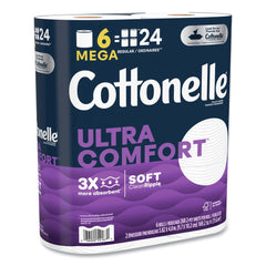 Cottonelle Ultra ComfortCare 2-Ply Septic Safe Soft Tissue Toilet Paper - White (36/Carton)