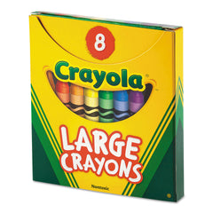 Crayola Tuck Box Large Crayons (8/Box)