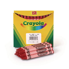 Crayola Bulk Crayons - Red (12/Box)