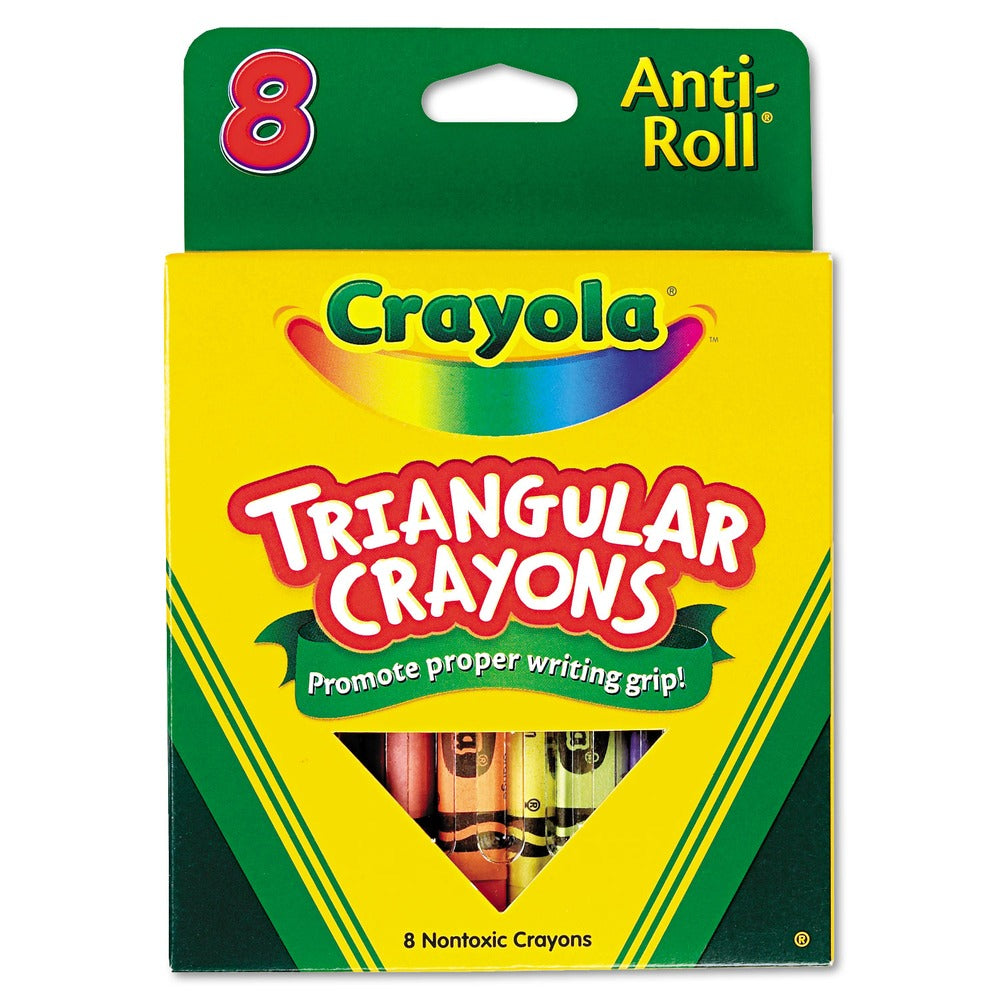 Crayola Triangular Crayons (8/Box)