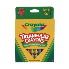 Crayola Triangular Crayons (8/Box)