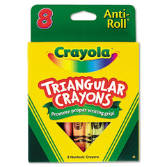 Crayola Triangular Crayons (8/Box)