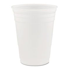 Dart P16 16 oz. Plastic Cold Drink Party Cups (20 Sleeves/Carton)