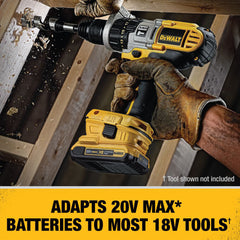 Dewalt DCA2203C 20V MAX Lithium-Ion Battery/Charger/Adapter Kit for 18V Cordless Tools (2 Ah)