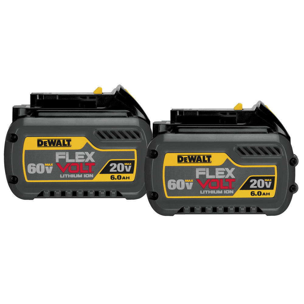 Dewalt (2) 20V/60V MAX FLEXVOLT 6 Ah Lithium-Ion Batteries