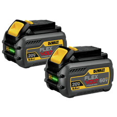 Dewalt (2) 20V/60V MAX FLEXVOLT 6 Ah Lithium-Ion Batteries