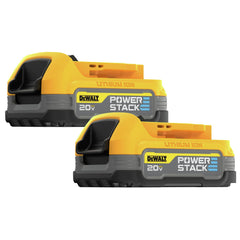 Dewalt (2) 20V MAX XR POWERSTACK 1.7 Ah Lithium-Ion Batteries