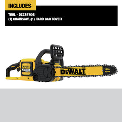 Dewalt DCCS670B 60V MAX Brushless Lithium-Ion 16 in. Cordless Chainsaw (Tool Only)