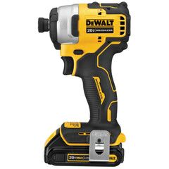 Dewalt ATOMIC 20V MAX Brushless Lithium-Ion 1/4 in. Cordless Impact Driver Kit (1.5 Ah)
