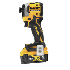 Dewalt 20V MAX ATOMIC Lithium-Ion Brushless 3-Speed 1/4 in. Cordless Impact Driver Kit (5 Ah)