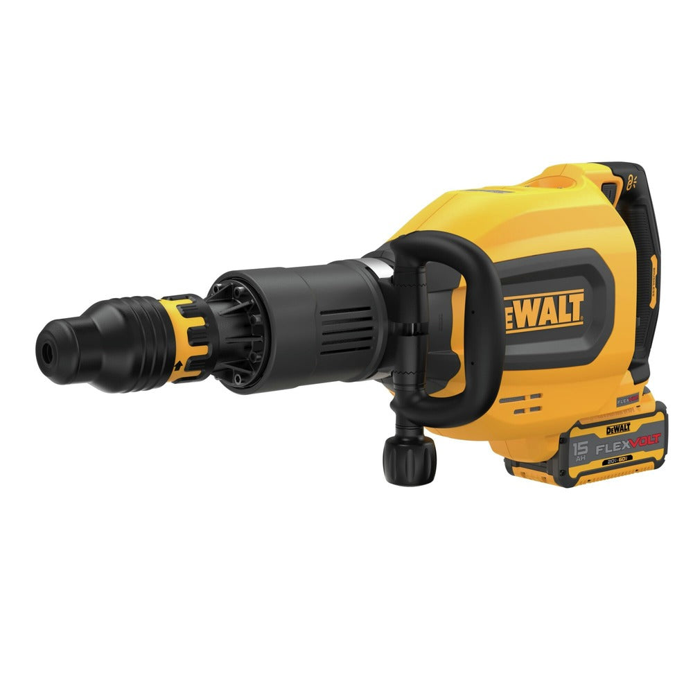 Dewalt DCH911Z2 60V MAX 27 lbs. SDS-Max Cordless Inline Chipping Hammer Kit (15 Ah)