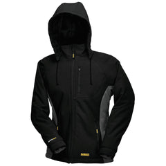 Dewalt 20V MAX Lithium-Ion Soft Shell Woman's Heated Jacket Kit - Extra Small, Black/Gray (1.5 Ah)