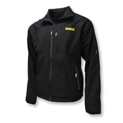 Dewalt 20V MAX Lithium-Ion Structured Soft Shell Heated Jacket Kit - Extra Large, Black