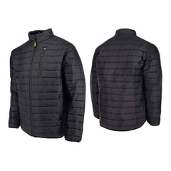 Dewalt 20V MAX Lithium-Ion Men's Lightweight Puffer Heated Jacket Kit - Triple Extra Large, Black