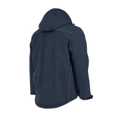 Dewalt 20V MAX Lithium-Ion Men's Standard Reflective Soft Shell Heated Jacket Kit - Double Extra Large, Navy