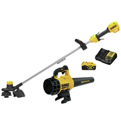 Dewalt 20V MAX Cordless Lithium-Ion 13 ft. String Trimmer/Handheld Blower Kit (4 Ah)