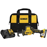 Dewalt 20V MAX ATOMIC Brushless Lithium-Ion Cordless One-Handed Reciprocating Saw Kit (1.7 Ah)