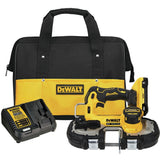 Dewalt 20V MAX ATOMIC Brushless Lithium-Ion 1-3/4 in. Cordless Band Saw Kit (4 Ah)