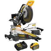 Dewalt 60V MAX Brushless Sliding Double Bevel Lithium-Ion 12 in. Cordless Miter Saw Kit (9 Ah)