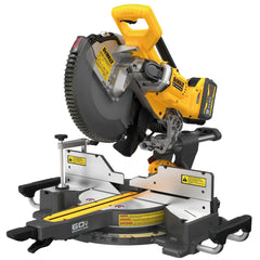 Dewalt 60V MAX Brushless Sliding Double Bevel Lithium-Ion 12 in. Cordless Miter Saw Kit (9 Ah)