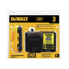 Factory Reconditioned Dewalt 20V MAX 3 Ah Lithium-Ion Battery Kit