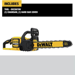 Factory Reconditioned Dewalt 60V MAX FLEXVOLT Brushless Lithium-Ion Cordless 16 in. Chainsaw (Tool Only)