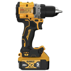 Factory Reconditioned Dewalt 20V MAX XR Lithium-Ion Brushless 1/2 in. Cordless Drill Driver Kit (5 Ah)