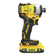 Factory Reconditioned Dewalt 20V MAX ATOMIC Lithium-Ion Brushless 1/4 in. Cordless Impact Driver Kit (2 Ah)