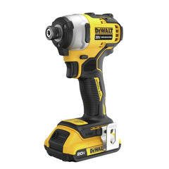 Factory Reconditioned Dewalt 20V MAX ATOMIC Lithium-Ion Brushless 1/4 in. Cordless Impact Driver Kit (2 Ah)