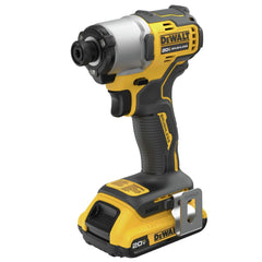 Factory Reconditioned Dewalt 20V MAX Brushless Lithium-Ion 1/4 in. Cordless Impact Driver Kit (2 Ah)