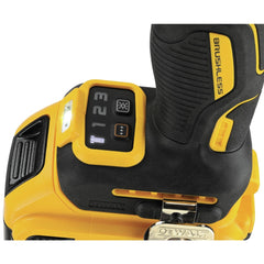 Factory Reconditioned Dewalt 20V MAX XR Brushless Lithium-Ion 1/2 in. Cordless Mid-Range Impact Wrench with Hog Ring Anvil (Tool Only)