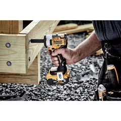 Factory Reconditioned Dewalt DCF913BR 20V MAX Brushless Lithium-Ion 3/8 in. Cordless Impact Wrench with Hog Ring Anvil (Tool Only)