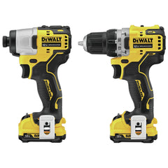 Factory Reconditioned Dewalt XTREME 12V MAX Brushless Lithium-Ion 3/8 in. Cordless Drill Driver and 1/4 in. Impact Driver Combo Kit with 2 Batteries (2 Ah)