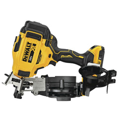 Factory Reconditioned Dewalt 20V MAX Brushless Lithium-Ion 15 Degree Cordless Coil Roofing Nailer Kit (2 Ah)