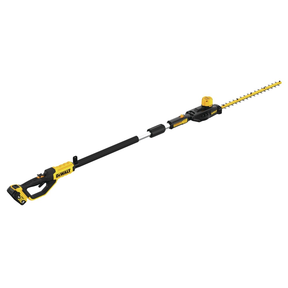 Factory Reconditioned Dewalt DCPH820M1R 20V MAX Lithium-Ion Cordless Pole Hedge Trimmer Kit (4 Ah)