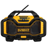 Factory Reconditioned Dewalt DCR025R Lithium-Ion Cordless Jobsite Radio Charger with Bluetooth