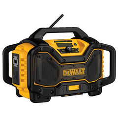 Factory Reconditioned Dewalt DCR025R Lithium-Ion Cordless Jobsite Radio Charger with Bluetooth