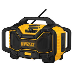 Factory Reconditioned Dewalt DCR025R Lithium-Ion Cordless Jobsite Radio Charger with Bluetooth