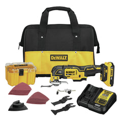 Factory Reconditioned Dewalt 20V MAX XR Brushless Lithium-Ion 3-Speed Cordless Oscillating Multi-Tool Kit (2 Ah)