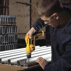 Factory Reconditioned Dewalt 8 Amp VSR 3/8 in. Pistol Grip Drill with Keyless Chuck Kit