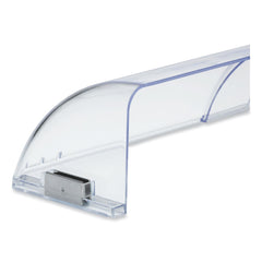 Deflecto 3.87 in. x 9 in. x 2.75 in. Premium Unbreakable Air Deflector - Clear