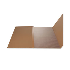 Deflecto DuraMat 45 in. x 53 in. Moderate Use Rectangle Flat Chair Mat For Low Pile Carpet - Clear